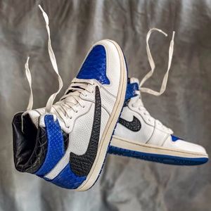 Air Jordan 1 High OG SP Fragment Design x Travis Scott Custom By JBF
